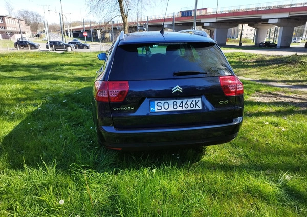 Citroen C5 cena 14000 przebieg: 256500, rok produkcji 2009 z Sosnowiec małe 37
